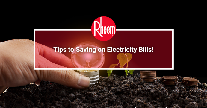 Tips to saving electricity bills banner